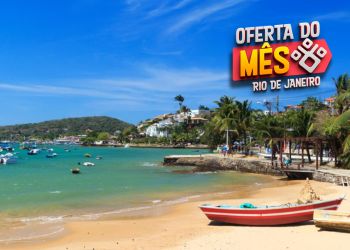 Oferta do Mês - Agosto - Búzios com passeio de escuna e almoço